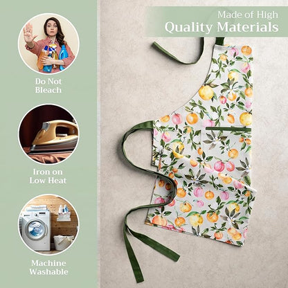 Maison d' Hermine 100% Cotton Apron - Image 3