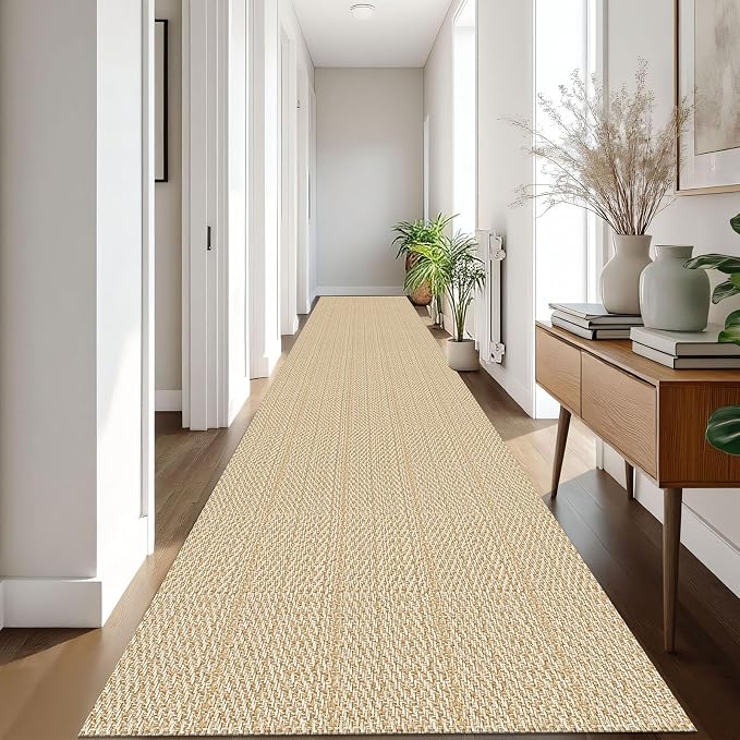 IOHOUZE Washable Exrea Long Hallway Runner Rug 3x16 Non Slip Rubber Backed - Image 8