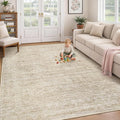 Washable Rug 5x7 Area Rugs: Modern Geometric Rugs by XLUEZ