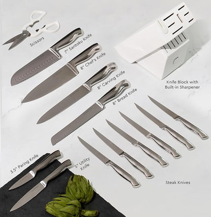 Styled Settings Stainless Steel Knife Set - Image 3