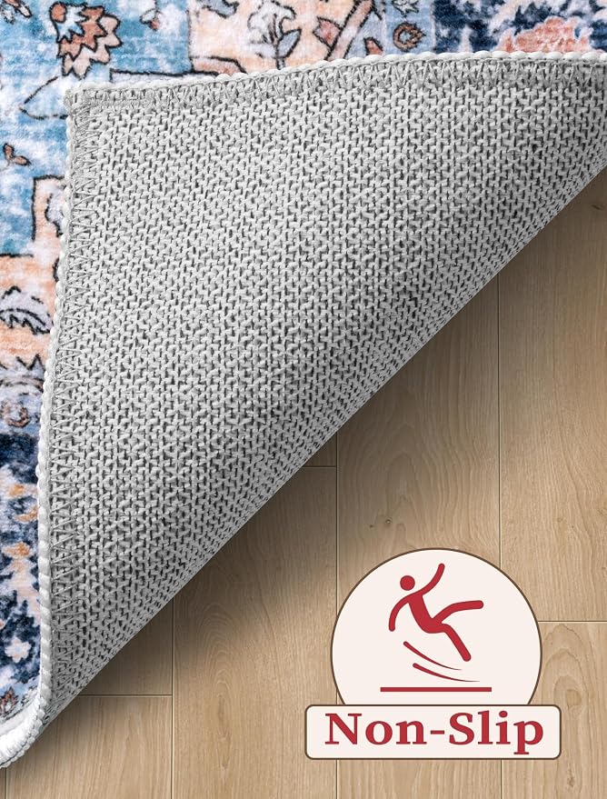 SERISSA Runner Rug for Hallways, 3x12 Washable Non Slip Kitchen Runner Rug - Image 4