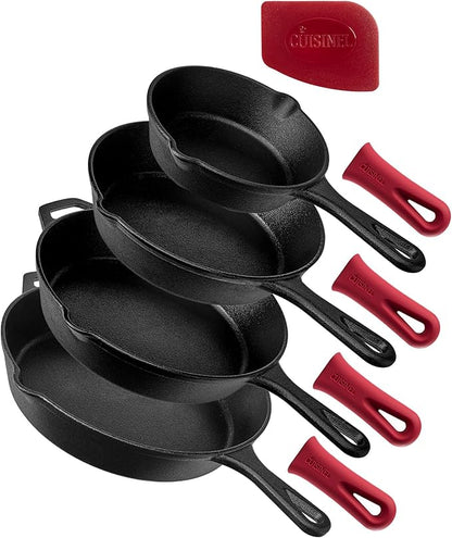 Cuisinel Cast Iron Skillets Set by Cuisinel