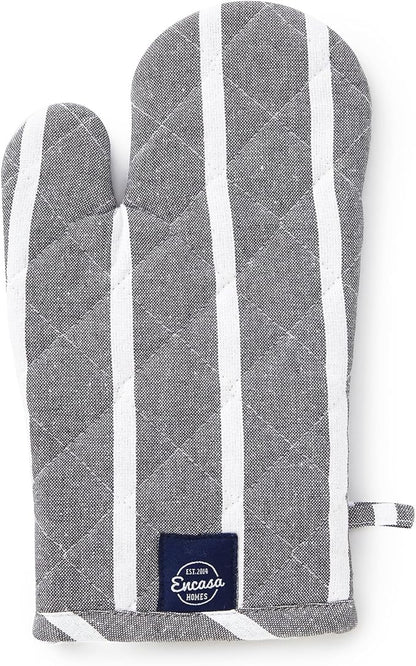 Encasa XO Long 12"x7" Oven Microwave Hand Gloves Mitts - Image 7