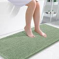 OLANLY Bathroom Runner Rugs 47x24, Soft Absorbent Chenille Bath Rugs, Rubber by OLANLY