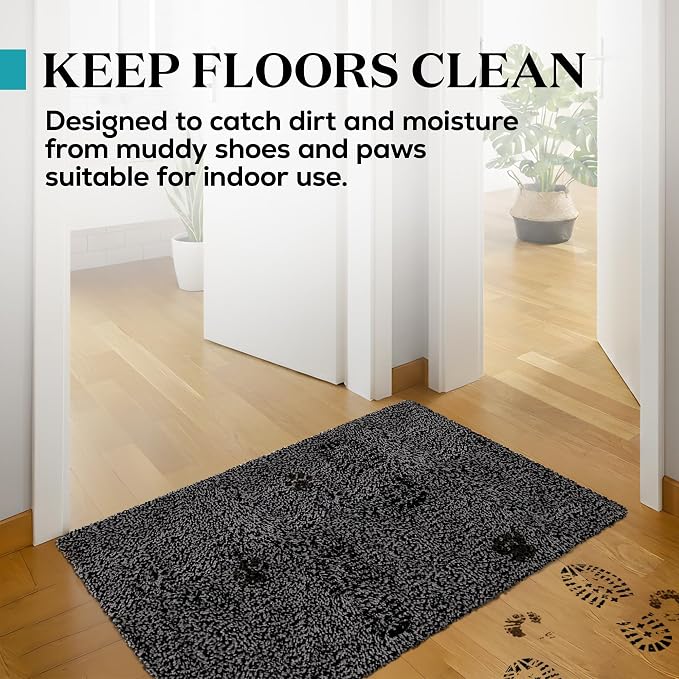 Premium Microfiber Indoor Door Mat – 20"x30" Washable Entry Mat, Waterproof - Image 3