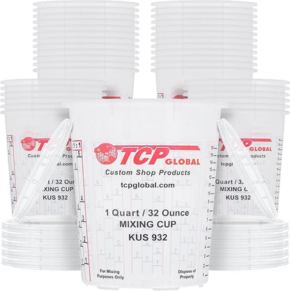 Custom Shop Paint Mixing Cups, 32-Ounce by CustomShop