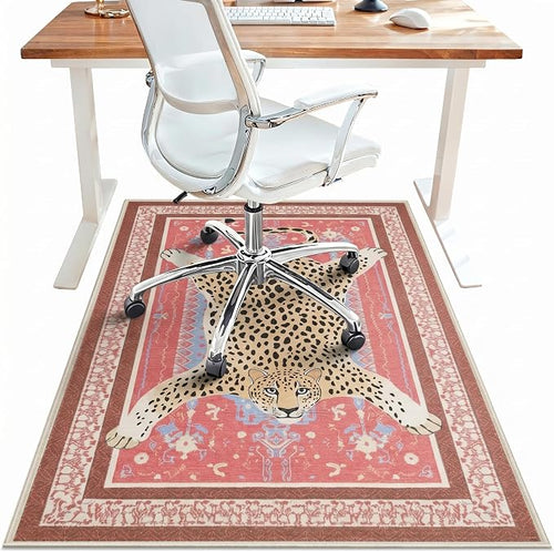 36"x48" Office Chair Mat for Hardwood Tile Floor, Under Desk Carpet Protector by BESBLEE