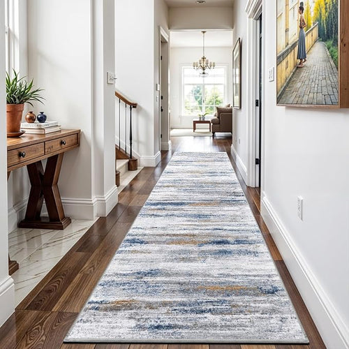 3x14 Washable Hallway Runner Rug: Extra Long Runners - Image 2