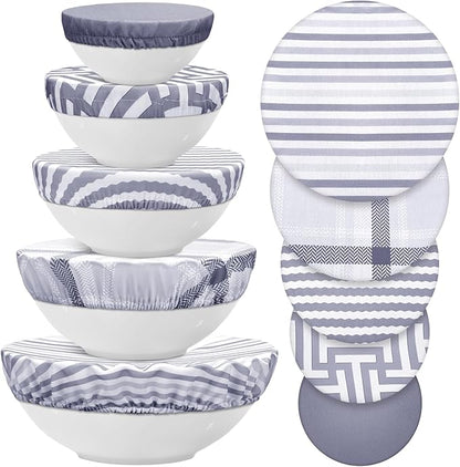 10 Pack Cloth Bowl Covers for Bread Rising by CHENGU
