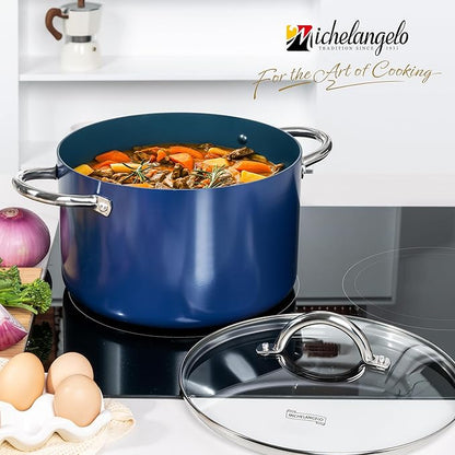 MICHELANGELO 10 Quart Stock Pot - Image 7