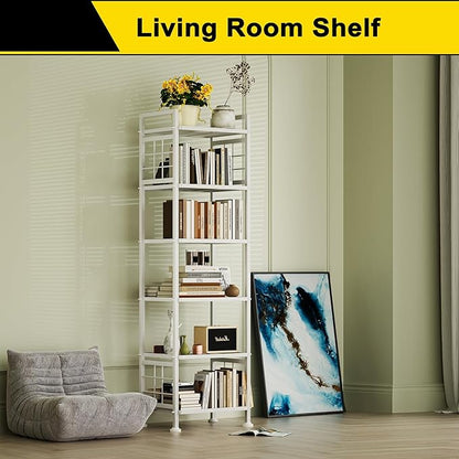 GIOTORENT 6-Wire Standing Storage Shelves, Metal Shelving Unit Pantry Rack - Image 4
