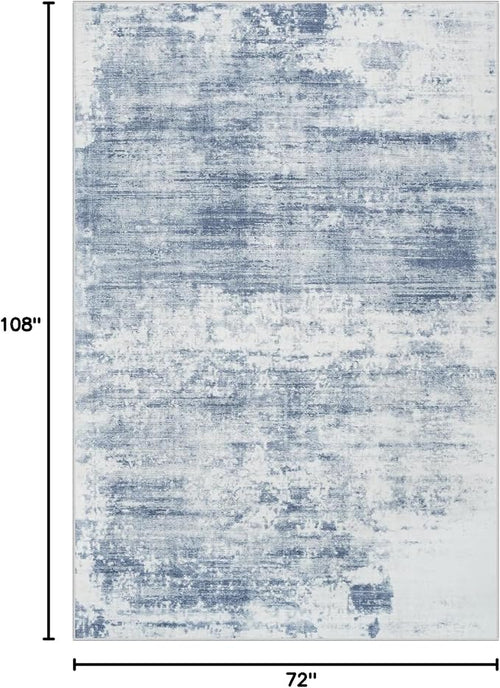 6x9 Area Rugs Washable Rug: Large Modern Abstract Living Room Rug Soft - Image 2