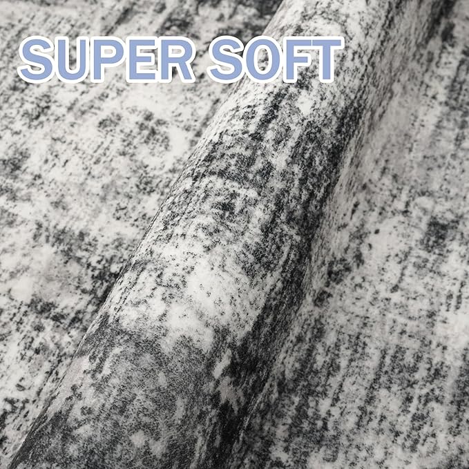 IOHOUZE Modern Abstract Area Rugs 6x9 Ft Washable Rugs - Image 7