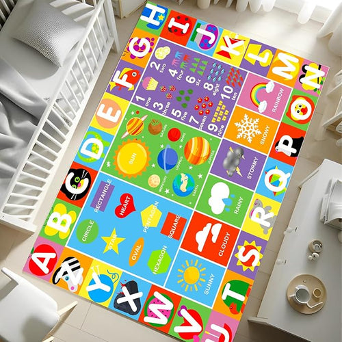 Alphabet Rug for Kids by Unknown