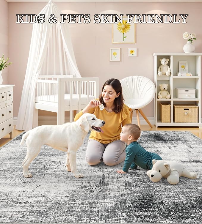5x7 Washable Area Rugs - Image 8