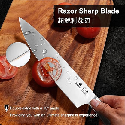 imarku 3 Pieces Knife set, Japanese HC Stainless Steel Kitchen Knife Set - Image 5