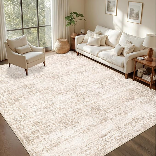 3x5 Area Rugs Living Room Rug: Washable Vintage Boho Rug No Slip Stain by EXPEDIX