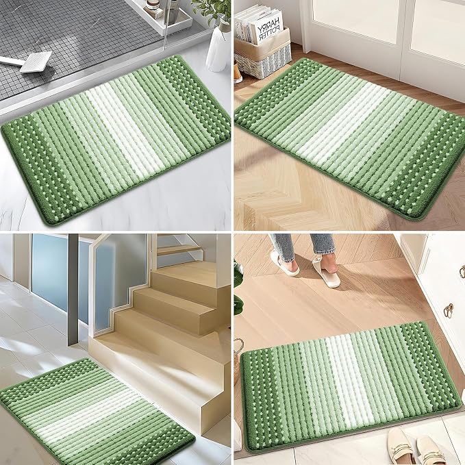 Kitinjoy Indoor Outdoor Door Mat, 59x20 Non-Slip Absorbent Dirt Trapper - Image 6