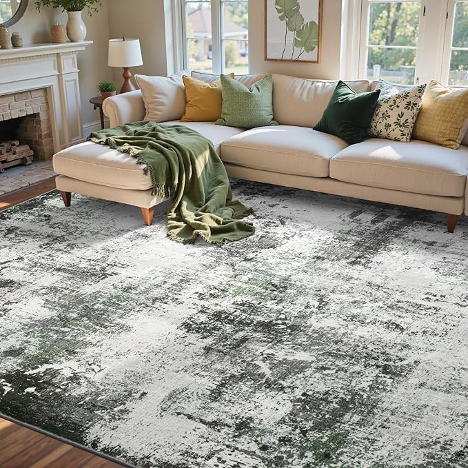 6x9 Ft Large Area Rugs for Living Room, Soft Non-Slip Washable Rugs Modern - Image 3