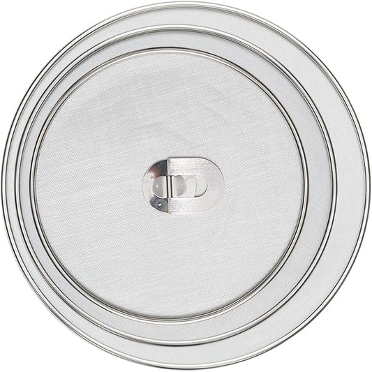 3 Pack Silver Stainless Steel Splatter Screens, Grease Splatter Guard by Unknown