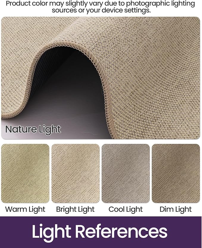 DEXI Hallway Runner Rug 2'x7', Non Slip Rubber Backed Runners Carpet, Ultra - Image 3