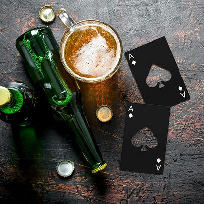 Ace Of Spades Bottle Opener Credit Card Size Pocker Cap Opener Portable - Image 5