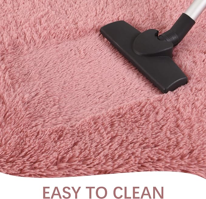 Chicrug Soft Runner Rug for Bedroom Living Room Plush Fluffy Rug 2x6 Feet - Image 7