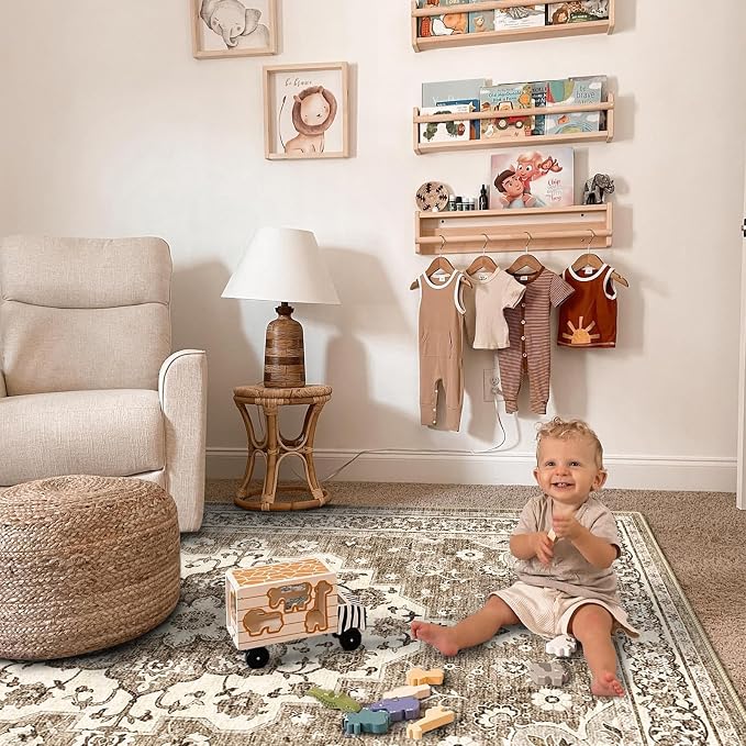 TOPRUUG Washable 6x6 Rug Square - Image 6