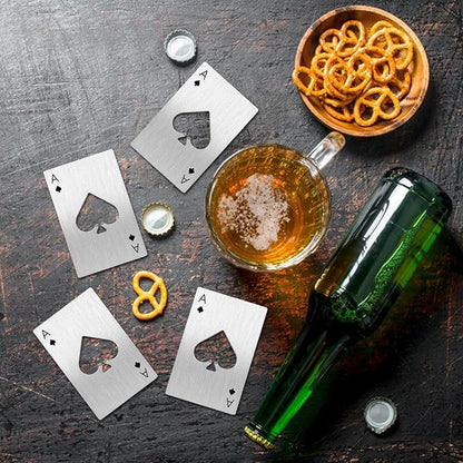 Ace Of Spades Bottle Opener Credit Card Size Pocker Cap Opener Portable - Image 6