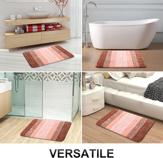 OLANLY Bathroom Runner Rugs Mat 70x24, Extra Soft Absorbent Microfiber Bath Rugs - Image 6