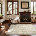 Machine Washable Throw Rugs for Entryway: Door Mat Indoor Entrance 4x6 Rug by palohom
