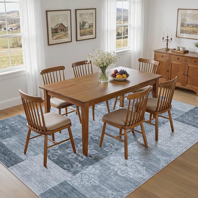 UERMEI 5x7 Area Rug for Living Room - Image 4