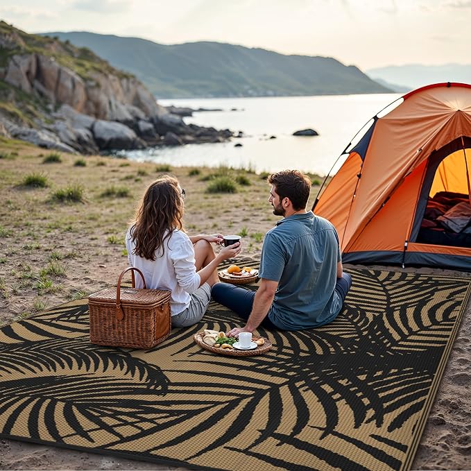 GENIMO Outdoor Rug 9' x 12' Waterproof - Image 5