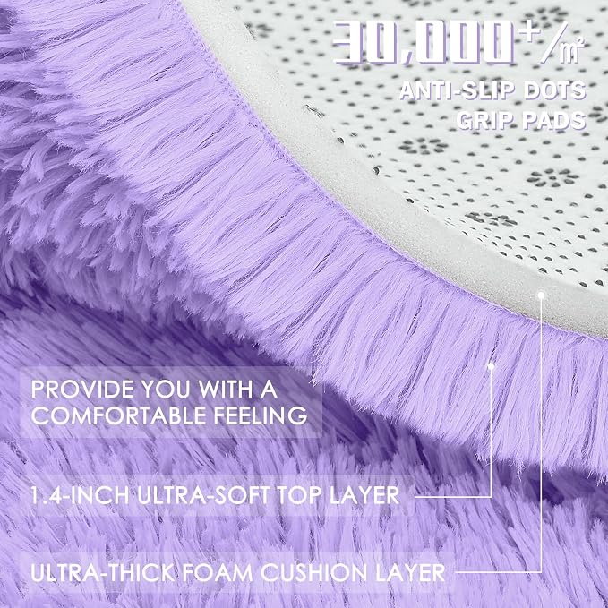 OLANLY 8x10 Machine Washable Large Area Rugs - Image 7