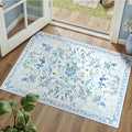 DCX Washable 2x3 Bow Rug, Cute Soft Low Pile Indoor Décor Carpet, Kid & Pet by DCXWashableRug