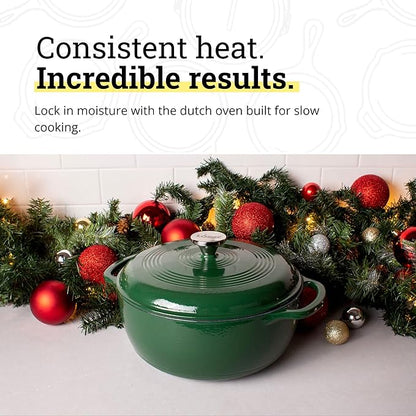 Lodge Essential Enamel Cast Iron Dutch Oven - Image 3