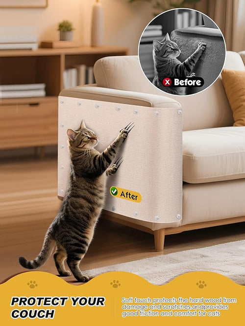 2PCS 39.4"x15.8" Cat Scratch Furniture Protector - Image 2