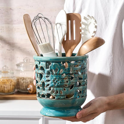 Farmhouse Kitchen Utensil Holder - Image 6