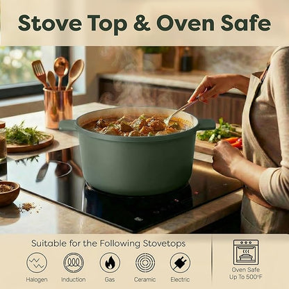 Gotham Steel 5 Qt Lightweight Dutch Oven Pot - Image 7