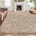 5x7 Area Rug for Living Room: Ultra Soft Fluffy Rug Modern Large Thicked Shag by Oriannal