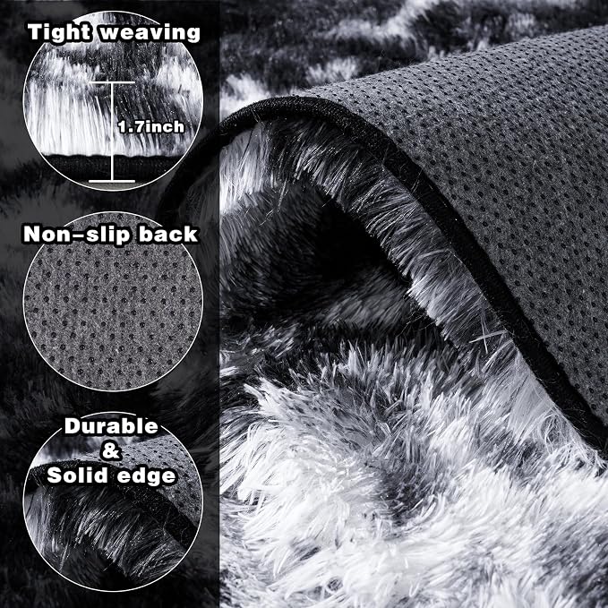 Ultra Soft Rugs for Living Room Bedroom, 5x7 Area Rugs for Living Room - Image 5