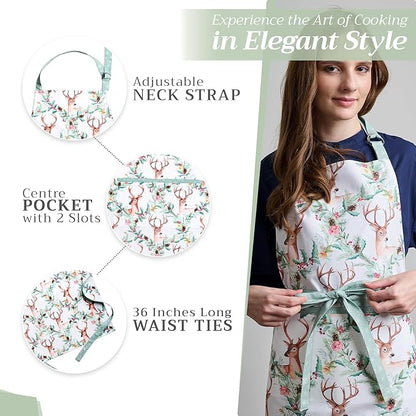 Maison d' Hermine 100% Cotton Apron - Image 5