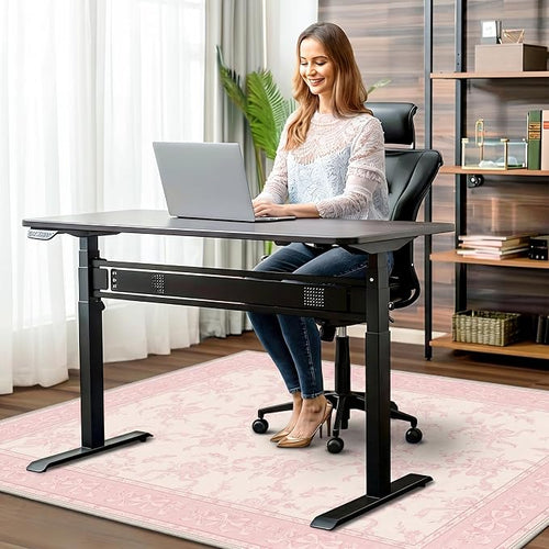 36"x48" Office Chair Mat for Hardwood Tile Floor, Under Desk Carpet Protector - Image 2
