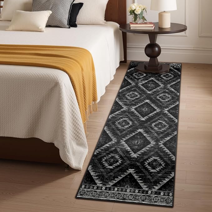 BESTSWEETIE Area Rug 2x6 Rug Machine Washable Non-Slip Low Pile Print Pattern - Image 5