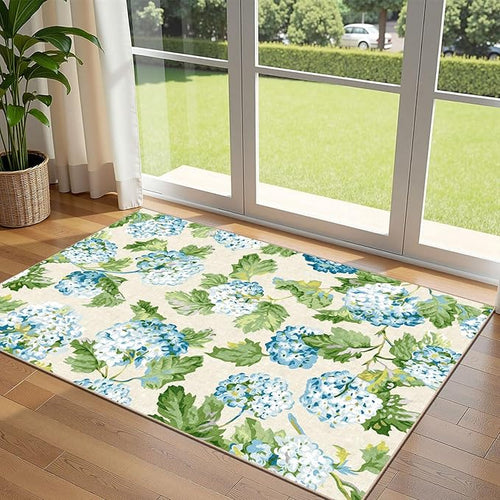 3x5 Floral Entry Rug by Othilic