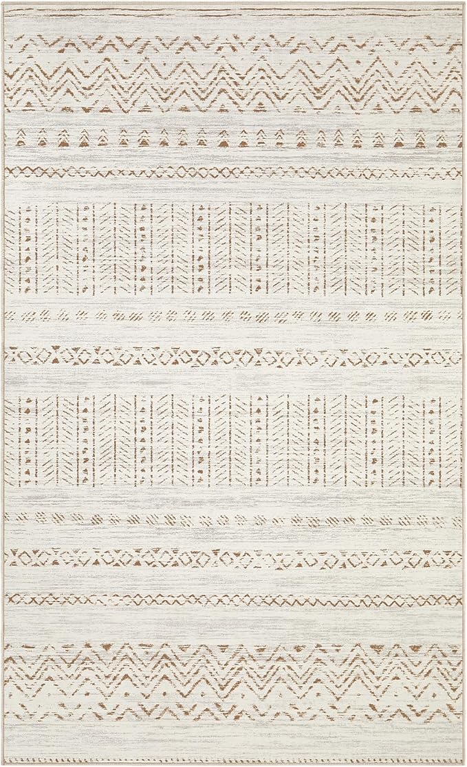cotiled 3x5 Area Rugs Living Room Rug: Washable Boho Rugs - Image 6