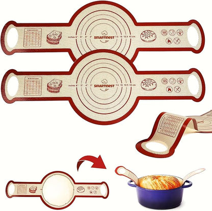 Sourdough Silicone Bread Sling for Dutch Oven, Essentials Bread Making Supplies by smartinest