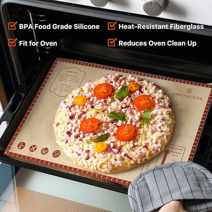 Silicone Baking Mat, Reusable Food Grade Silicone Counter Mat - Image 2