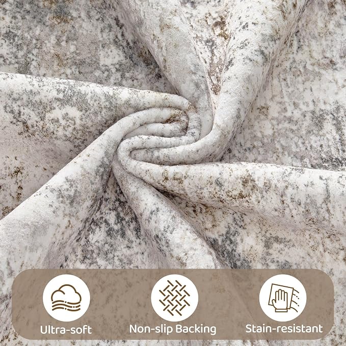 UERMEI 5x7 Area Rug Living Room Rugs - Image 7
