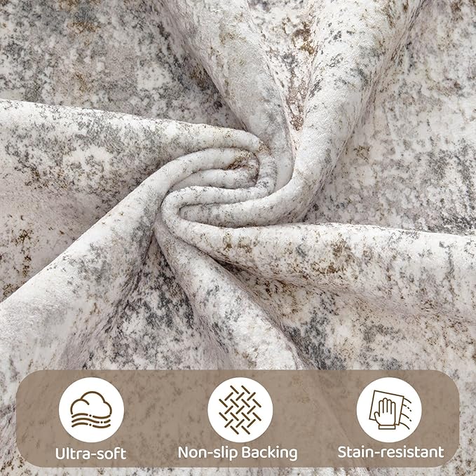 UERMEI 6x9 Area Rug Living Room Rugs - Image 8